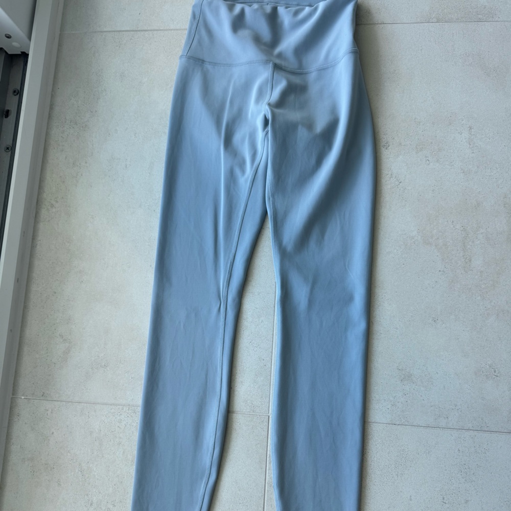Light Blue High-Waisted Leggings
